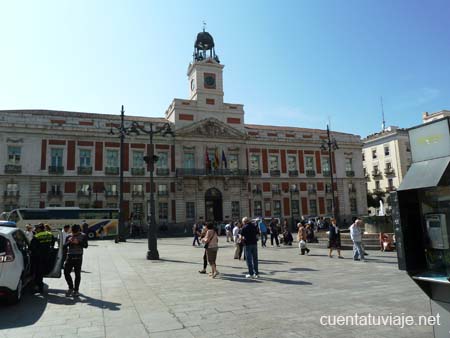 Puerta del Sol, Madrid.